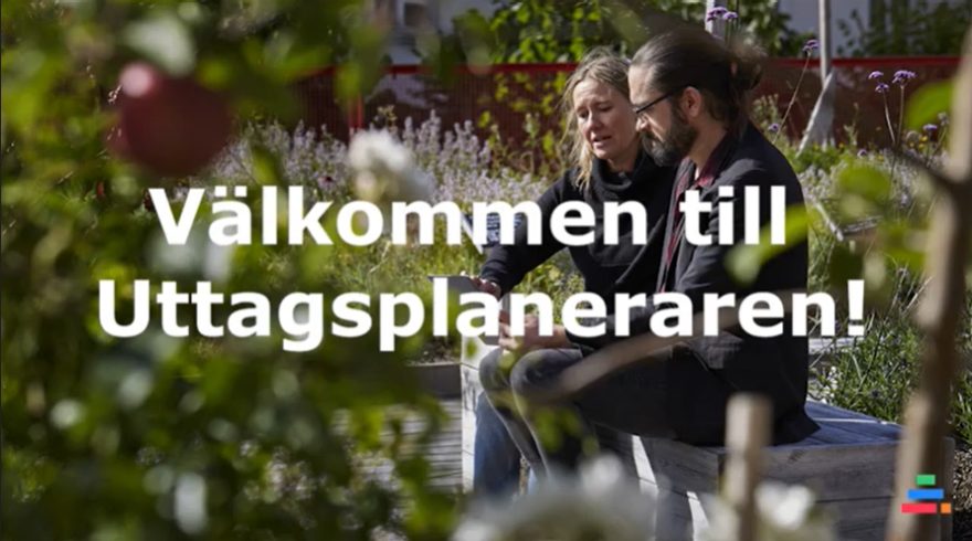 Instruktionsvideo för uttagsplaneraren